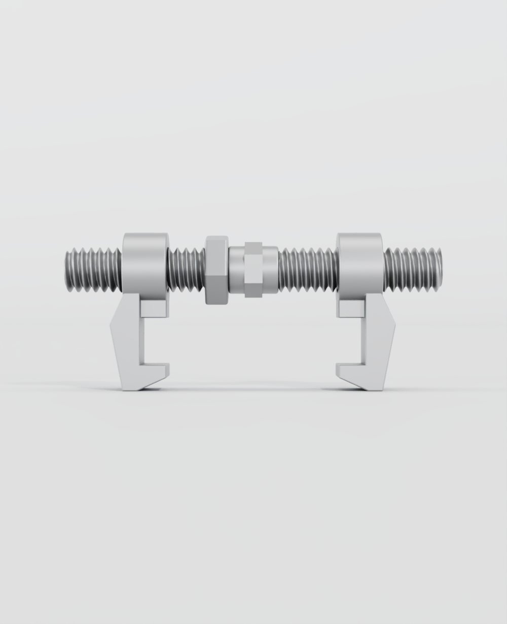 Bridge fitting : Vis d'assemblage pour conteneur maritime, vue 3