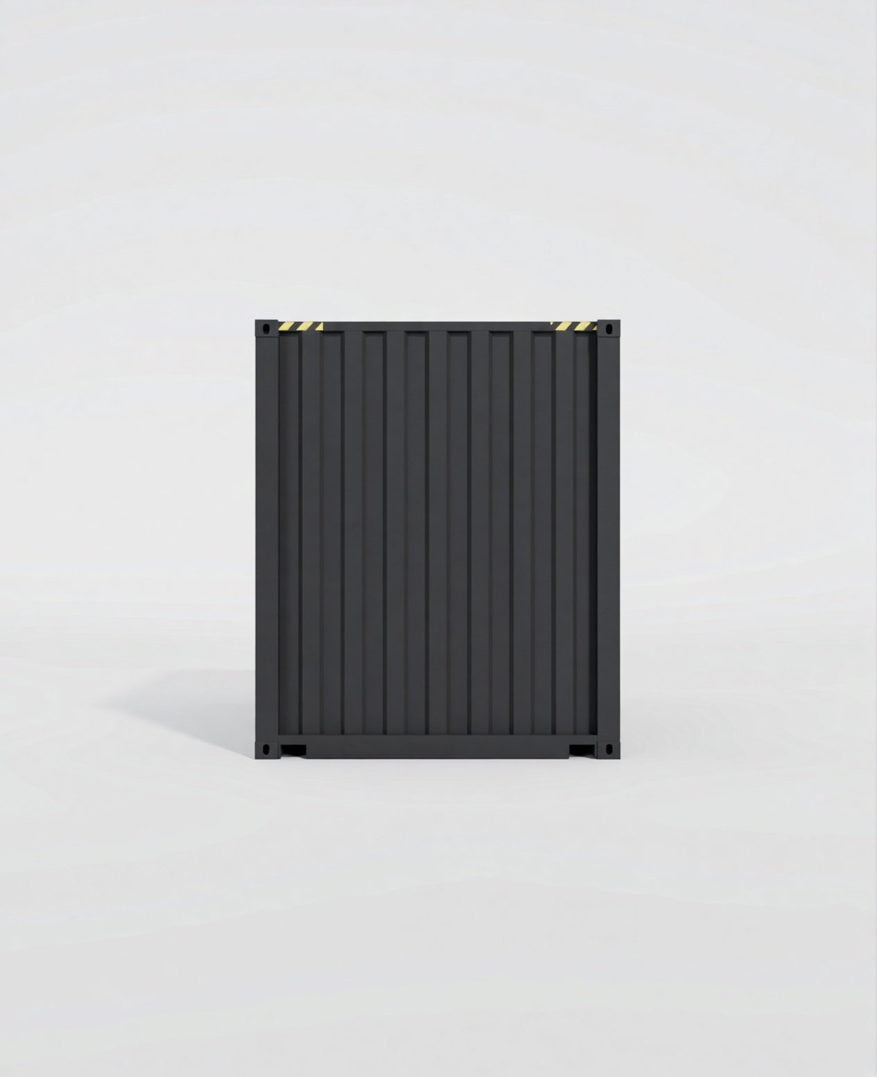 Container 10 Pieds HC, vue arrière