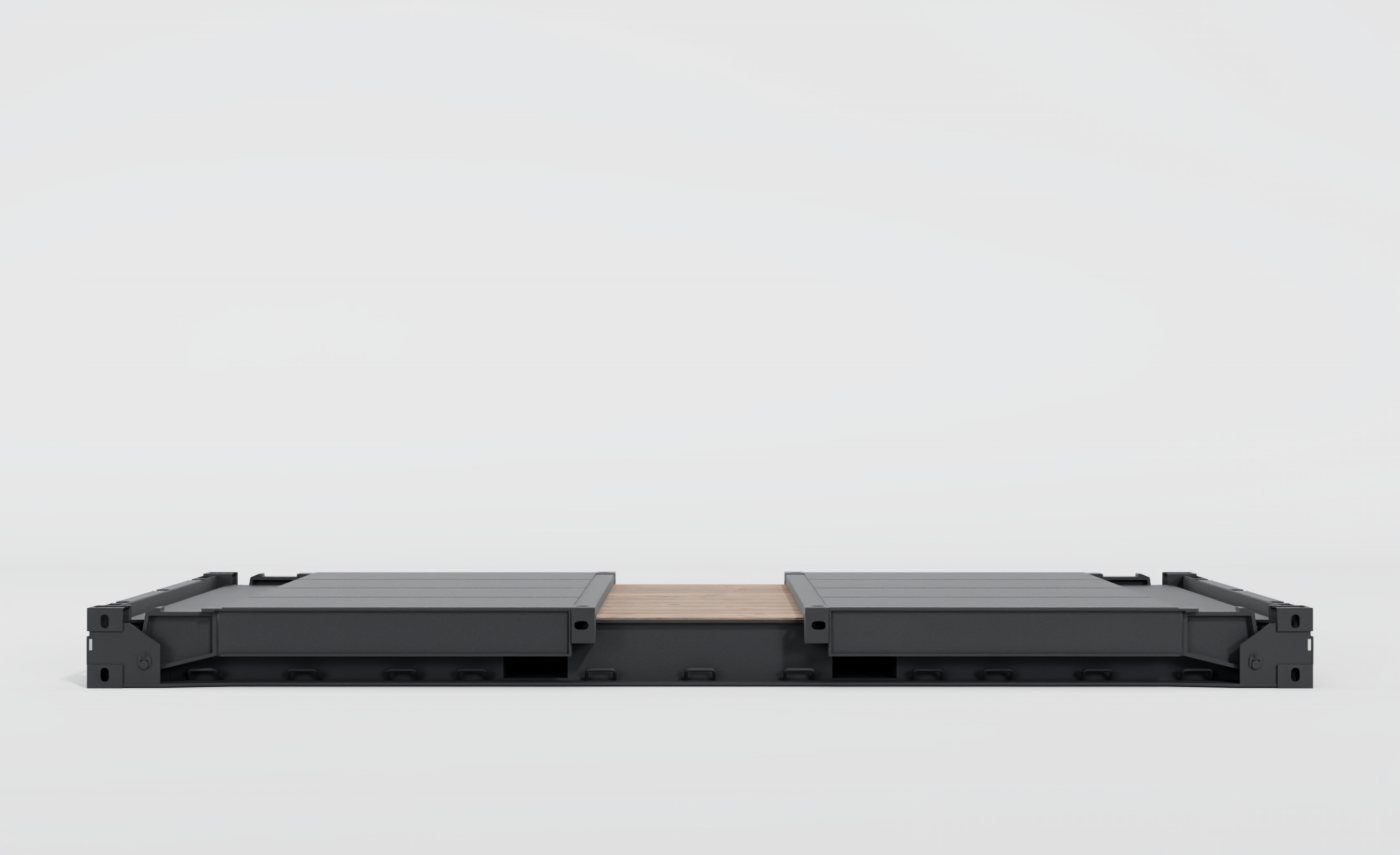 Container 20 Pieds Flat Rack, vue 6