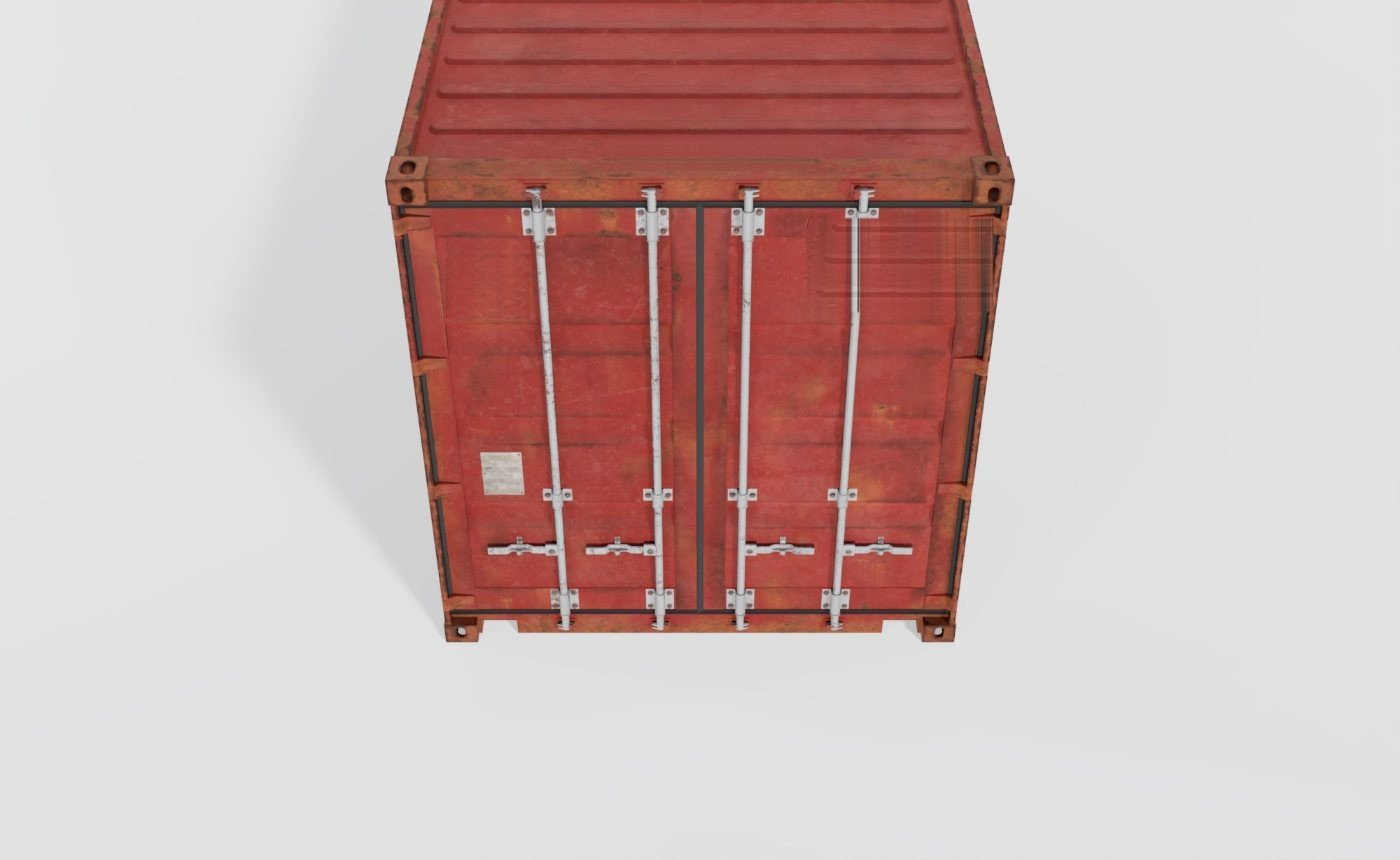 20-Fuß-Seecontainer (6 m), gebraucht, Ansicht 5