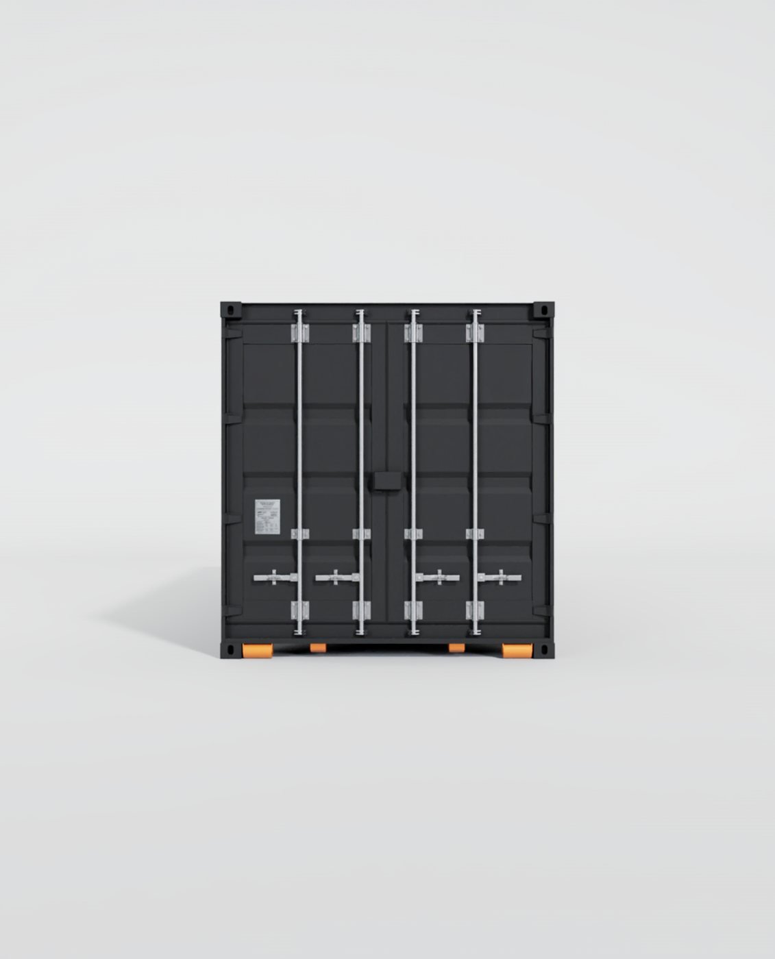 Container 20 Pieds STANAG, vue arrière