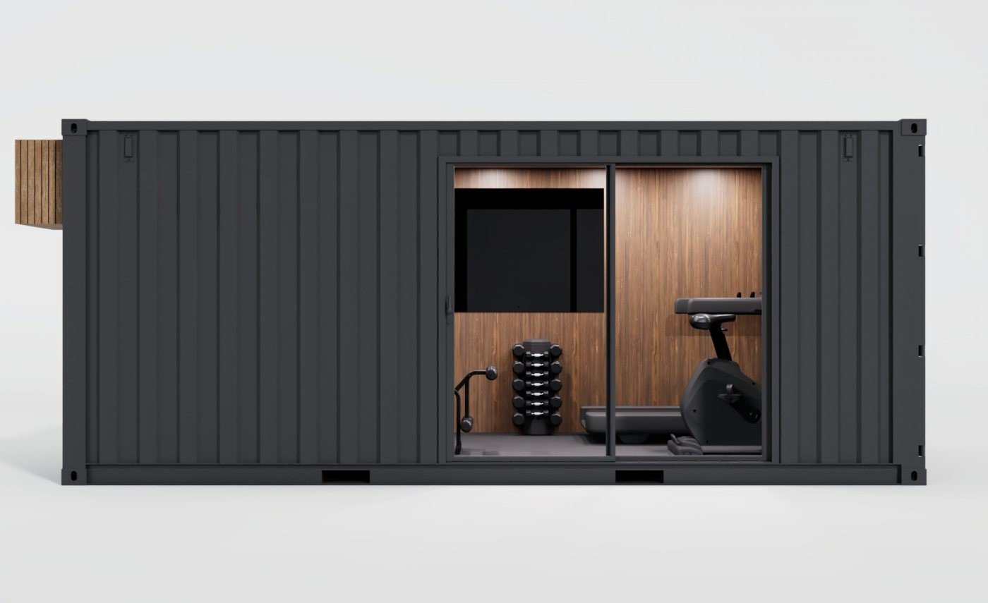 CUBO Gym™ 20, vue écorchée côté opposé