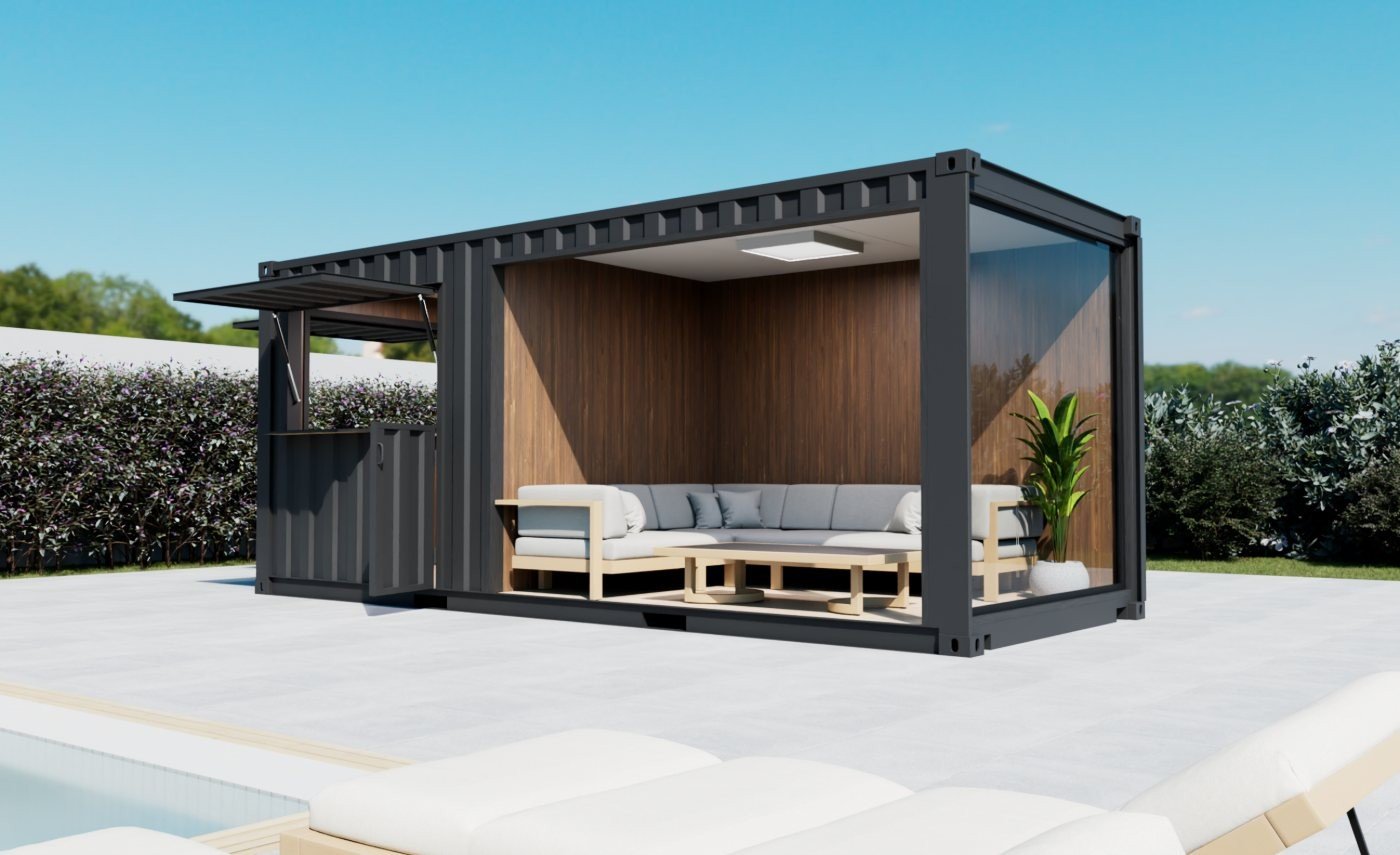 CUBO Poolhouse™ 20, vue 4