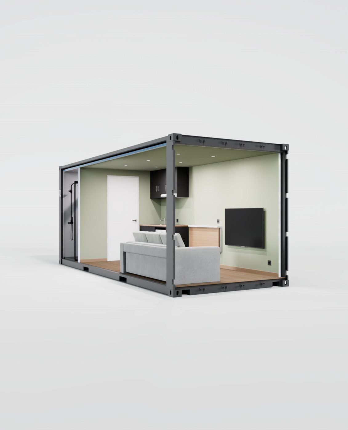 CUBO Student™ 20, intérieur de face